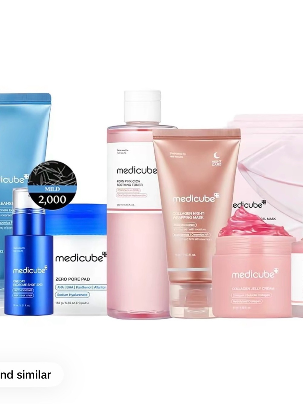 Medicube Pink Collagen Skincare set (8)